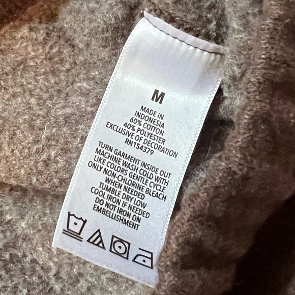 Aeropostale Brown Hoodie and Jogger Set Size Medium - Picture 9 of 10